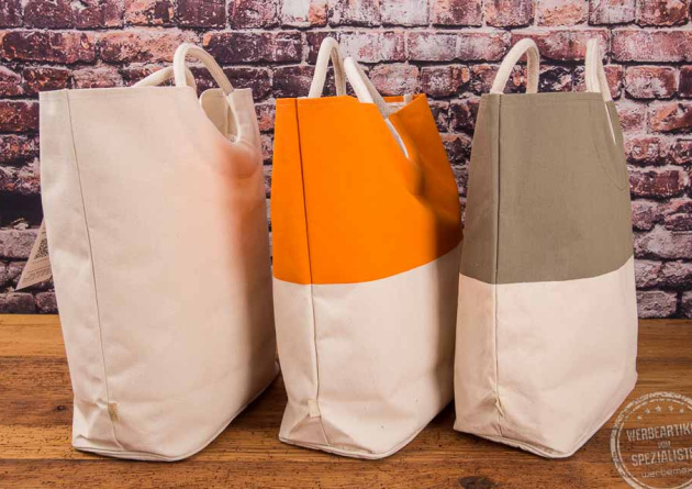 Sunny Taschen in 3 verschiedenen Farben in der Frontansicht