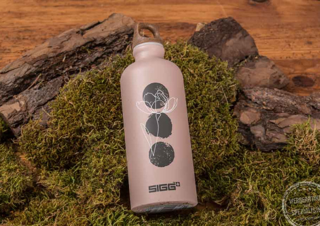 sigg traveller trinkflasche in beige