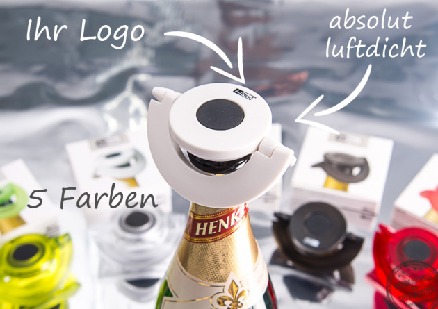 Verschluss Champagner Flasche