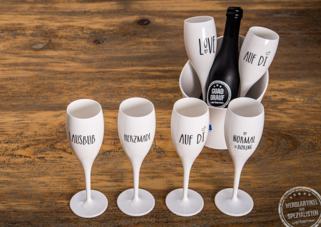 Sektgläser bedrucken lassen 