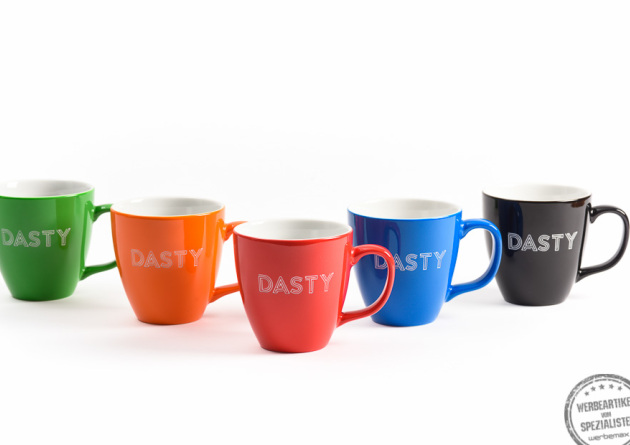 hochwertige Porzellantasse als Werbegeschenk einsetzen