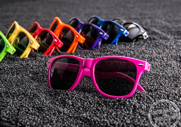Giveaway Sonnenbrillen bedruckt