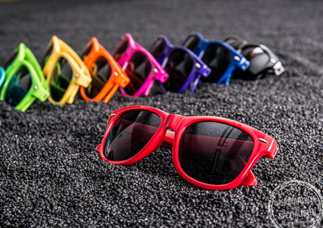 Werbeartikel Sonnenbrille mit Logodruck