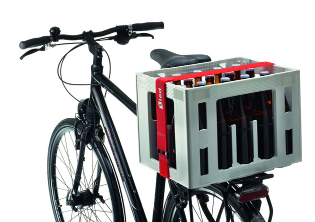 werbemax Speedstrap Kofferband mit Klett und Logodruck