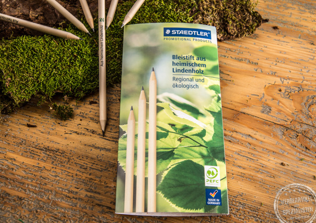 Bleistift made in germany mit Ihrem Logo bedrucken