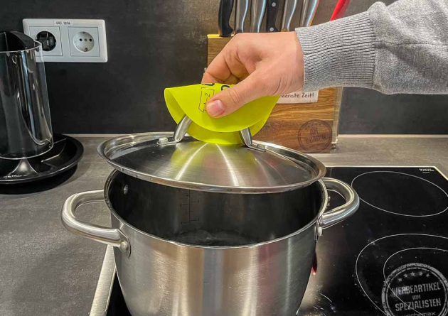 vielseitiger Silikonpad Aladin mit Logo