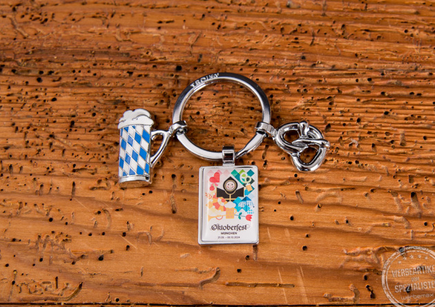 Wiesn 2024 TROIKA Schl&uuml;sselanh&auml;nger Oktoberfest Lizenzprodukt