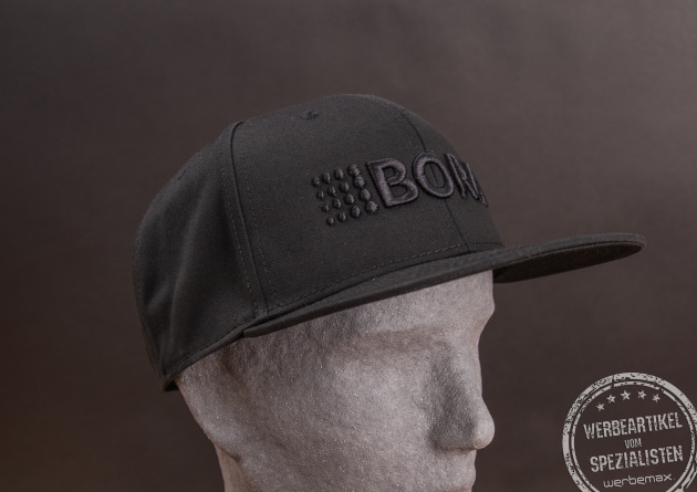Snapback Basecap mit Logostick