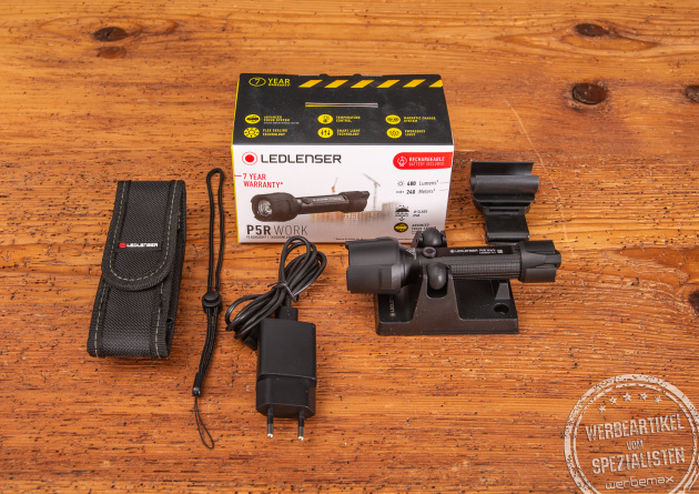 Taschenlampe von LEDLenser für den professionellen Arbeitsbereit jetzt auch als Prämie mit Gravur möglich