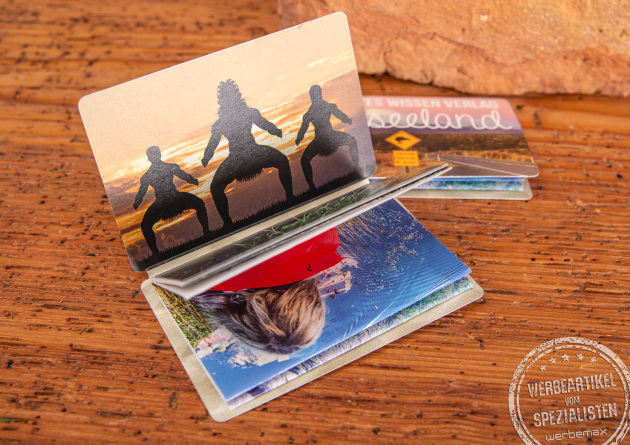 Werbekarte Faltplaner Concept Card – Perfekte Papierlösung für nachhaltiges Marketing