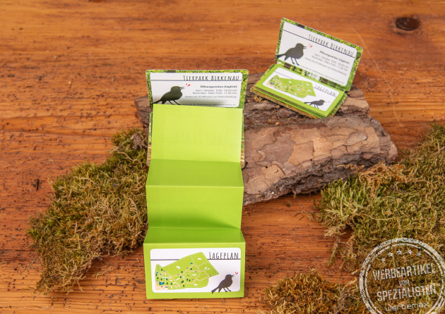 Komplexe Informationen oder viele Modelle die einfach dargestellt werden sollen f&uuml;r Ihre Kunden, mit dem Faltplan in zwei Gr&ouml;&szlig;en kein Problem. 