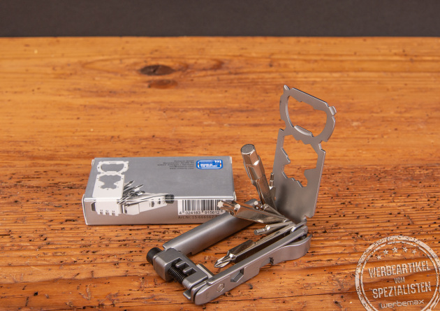 Hochwertiges und robustes Biketool von Richartz. Jetzt mit Logogravur verschenken.