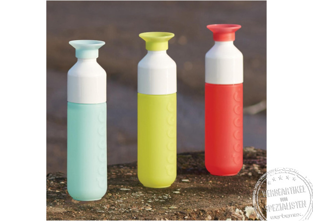 Nachhaltige Wasserflasche von Dopper als Mitarbeiter und Kundengeschenk mit Ihrem Logo
