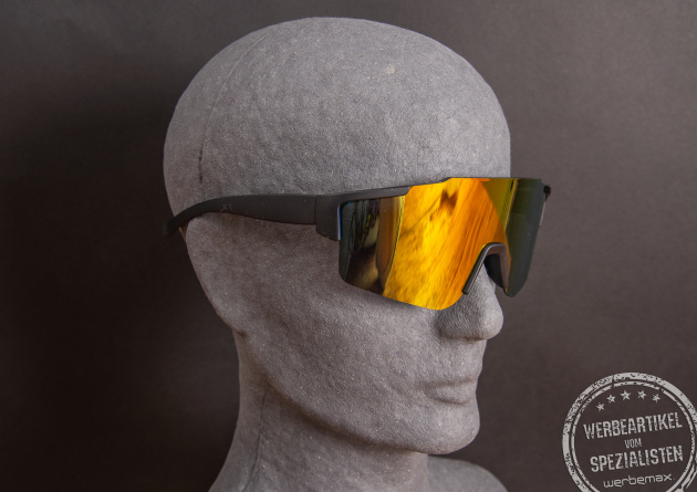 Coole Sonnenbrille mit Retro-Look als Werbegeschenk f&uuml;r Unternehmen.