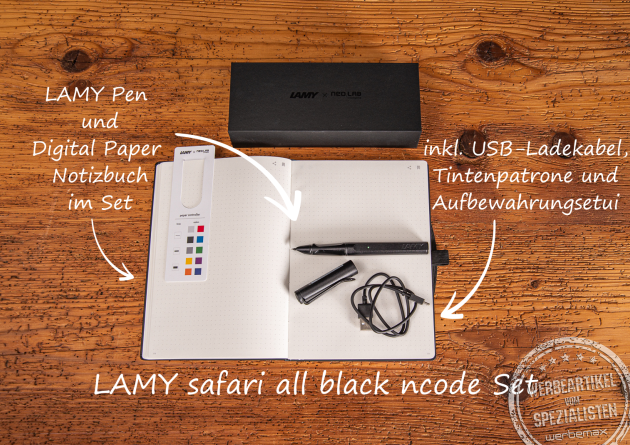 LAMY Smart Writing Set als Geschenk für Kunden und Geschäftspartner.