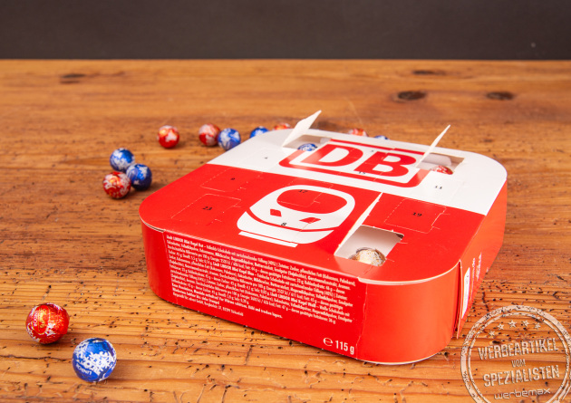 Innovativer Adventskalender im App-Design mit hochwertiger Lindor-Füllung. Jetzt individuell gestalten und in der Adventszeit beim Kunden präsent sein.