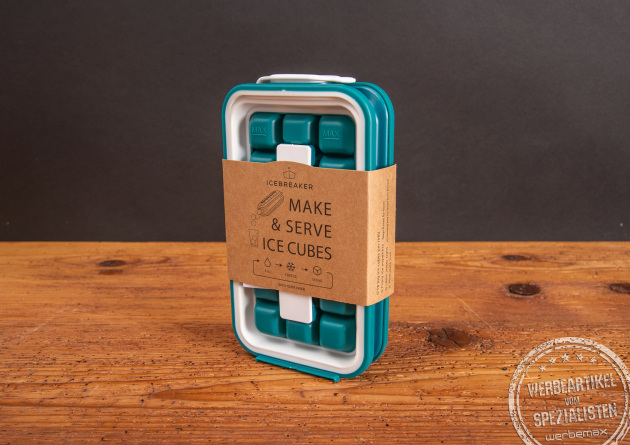 IceBreaker&reg; Pop mit sichtbaren Eisw&uuml;rfeln mit innovativem, auslaufsicheren Design.