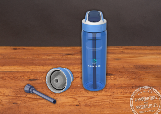 750ml Trinkflasche von Kambukka aus transparenten Tritan f&uuml;r Sport, Freizeit und Schule.