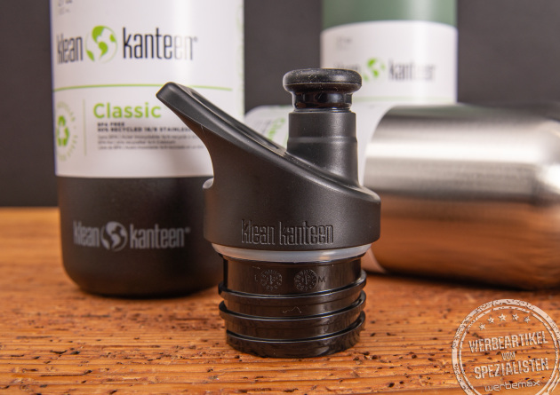 Klean Kanteen FlipSeal für nachhaltige Edelstahl-Trinkflasche.