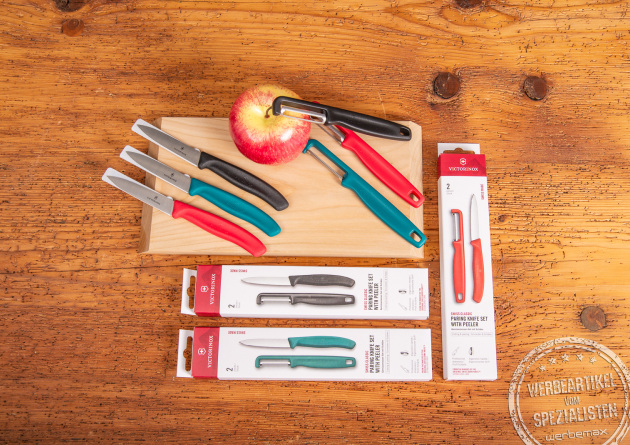 Victorinox Swiss Classic – farbenfrohe Gemüsemesser-Sets mit ergonomischem Griff.