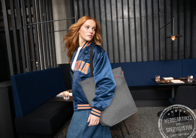 Reisenthel Cityshopper 2 Twist Silver – elegante Einkaufstasche im trendigen Freizeit-Look.