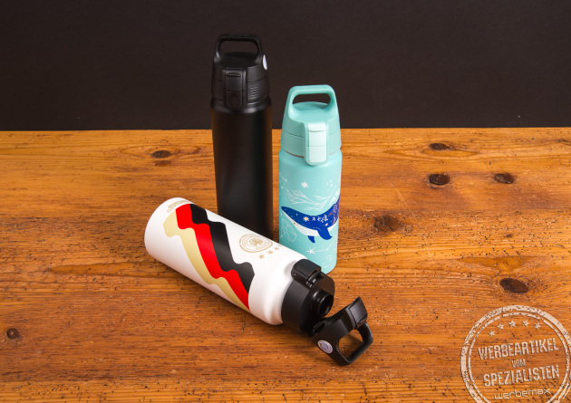SIGG WMB One Trinkflaschen in verschiedenen Designs und Farben – bedruckbar als hochwertiger Werbeartikel bei werbemax.