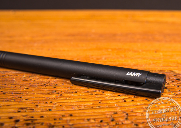 LAMY Logo Black Kugelschreiber &ndash; exklusiver Werbeartikel f&uuml;r Kunden und Mitarbeiter.
