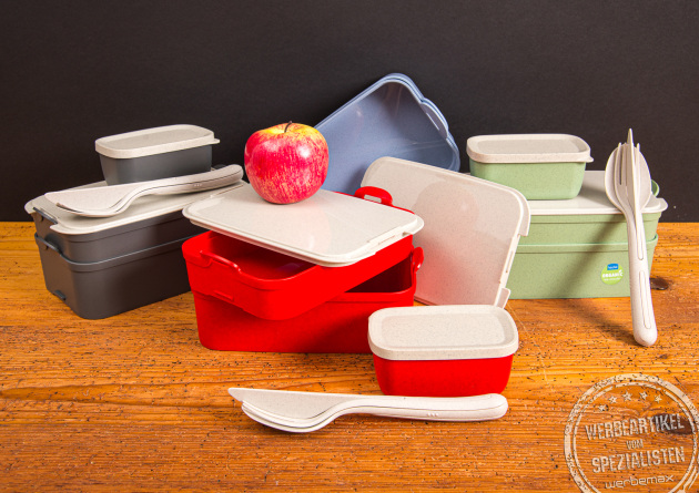 Koziol Stakk Bentobox Lunchbox – nachhaltiges Werbegeschenk mit Mehrwert.