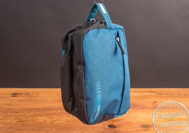 Travelite Kulturtasche Kick Off als Werbegeschenk – langlebig, modern und mit Ihrem Firmenlogo veredelbar.