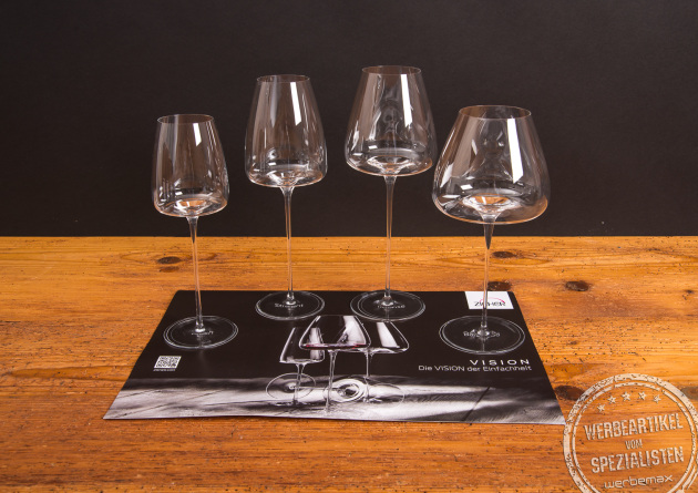 Zieher Vision Weingläser im Formenvergleich für professionelle Weinverkostung und Sensori