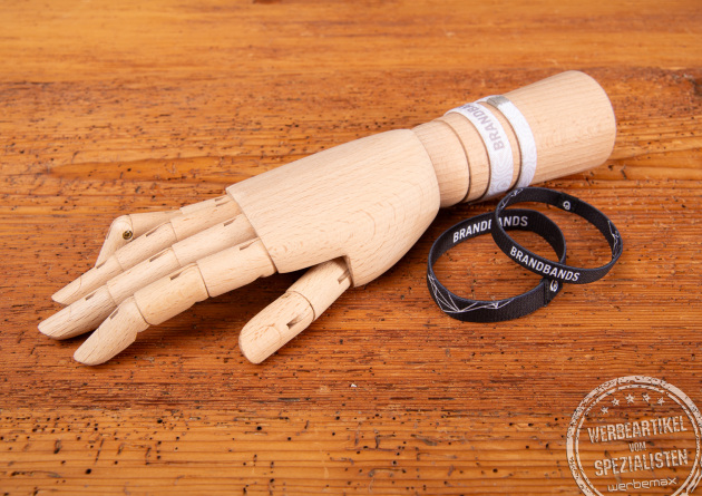 Einlassb&auml;nder bedrucken als nachhaltiges Merch Giveaway f&uuml;r Event, Konzert und Festival