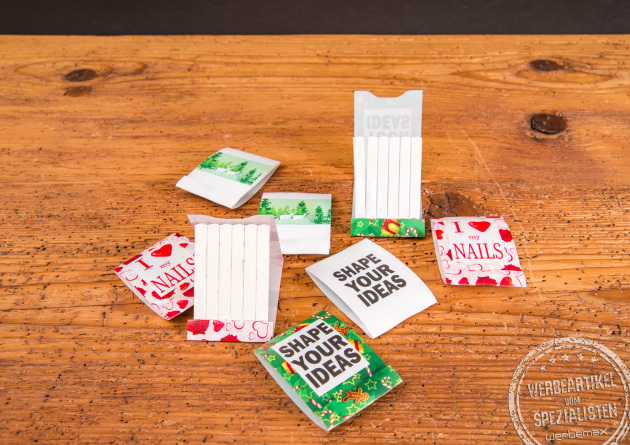 Nagelfeilen Set als Kosmetik Werbeartikel &ndash; praktische Giveaways f&uuml;r Frauen individuell bedruckbar