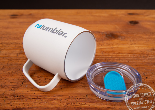 Thermobecher mit Deckel und Keramikbeschichtung als hochwertiges Werbemittel bedrucken lassen