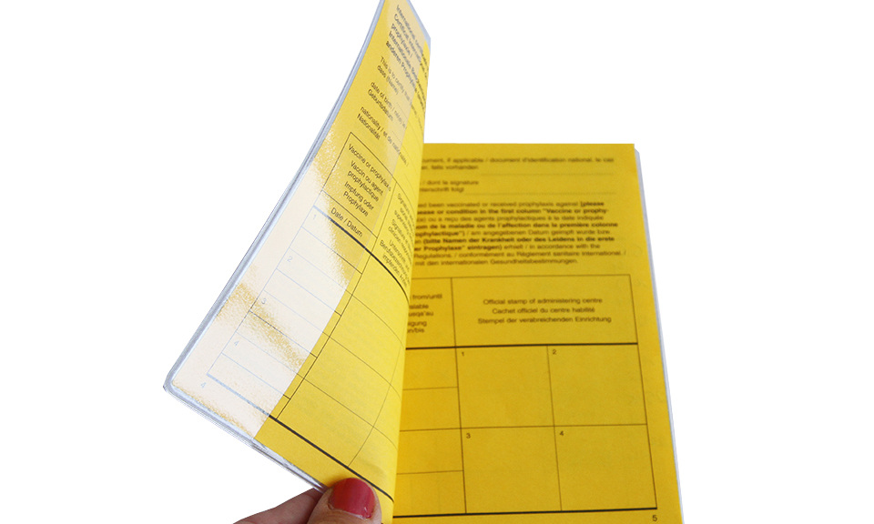 Doppeltasche für Impfpass