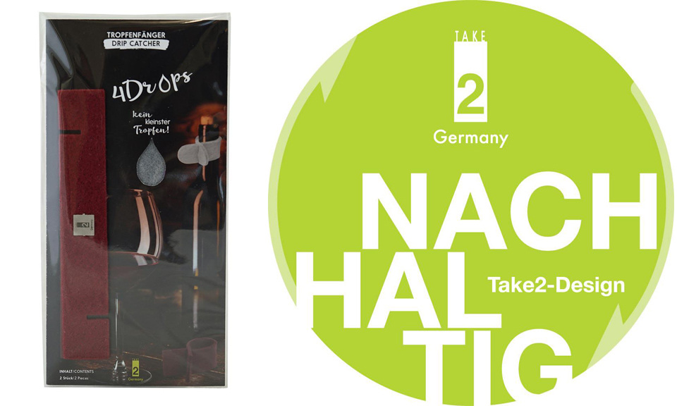 Nachhaltiger Tropfenfänger