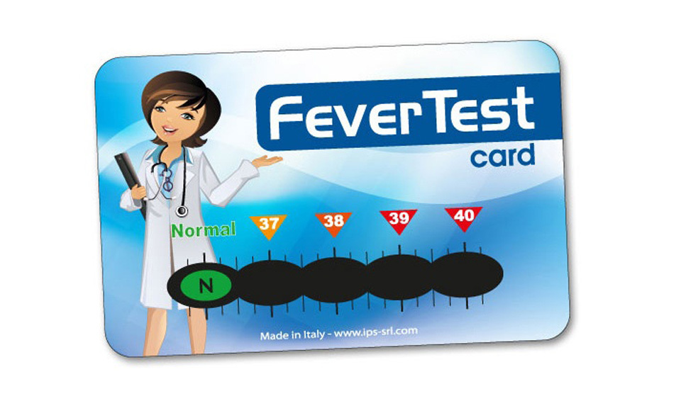 Fever Card mit beispielhaften Alloverdruck