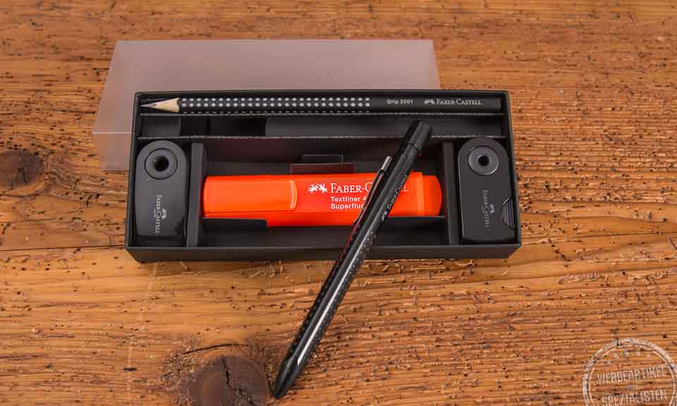 Grip 2010 Office Set von Faber-Castell als Werbeartikel