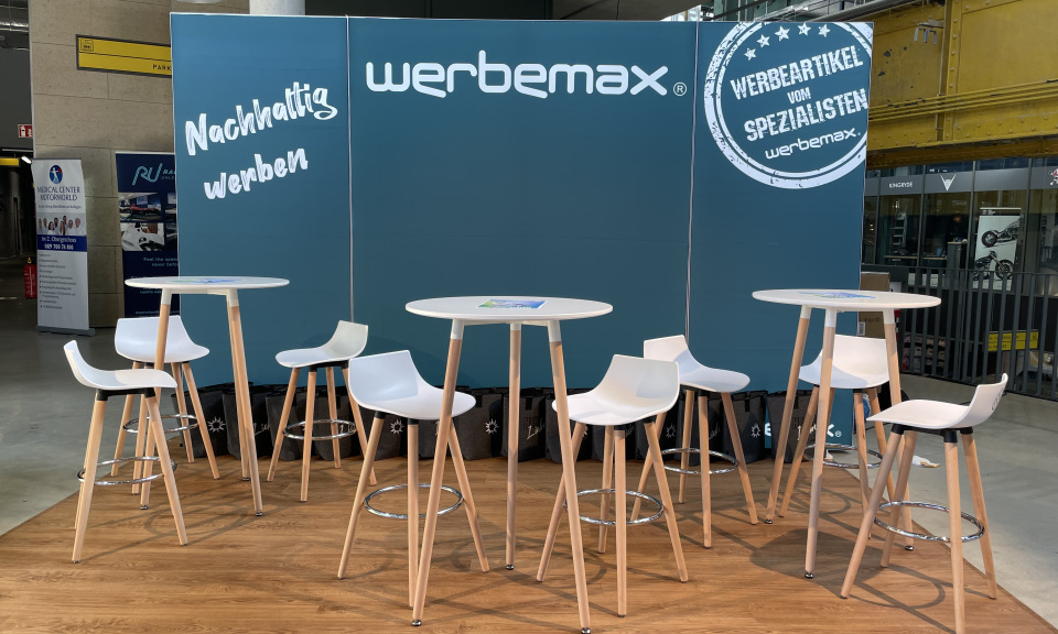 werbemax WerbeWelt Messestand