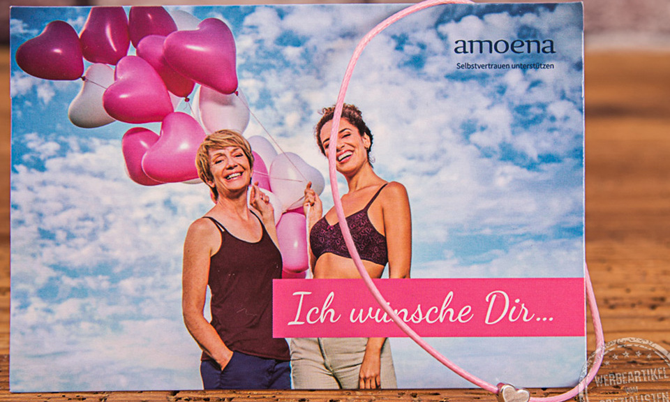Individuelles Wunscharmband mit Werbekarte