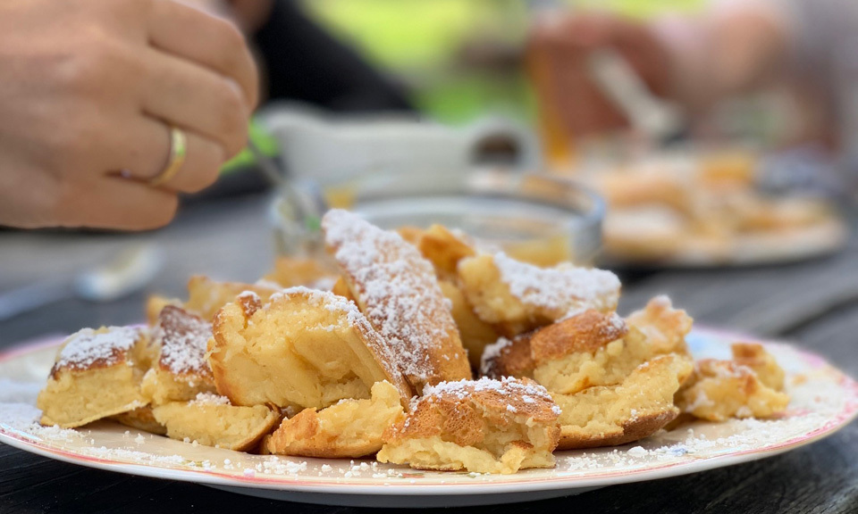 Kaiserschmarrn auf der Alm