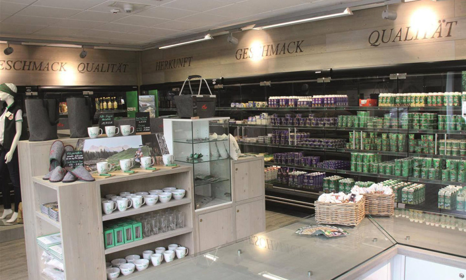 Milchladen Werbeartikel Berchtesgaden