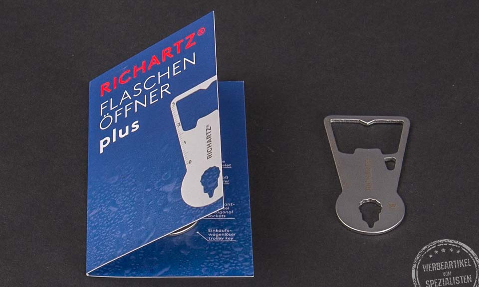 Richartz Flaschenöffner PLUS mit Logo