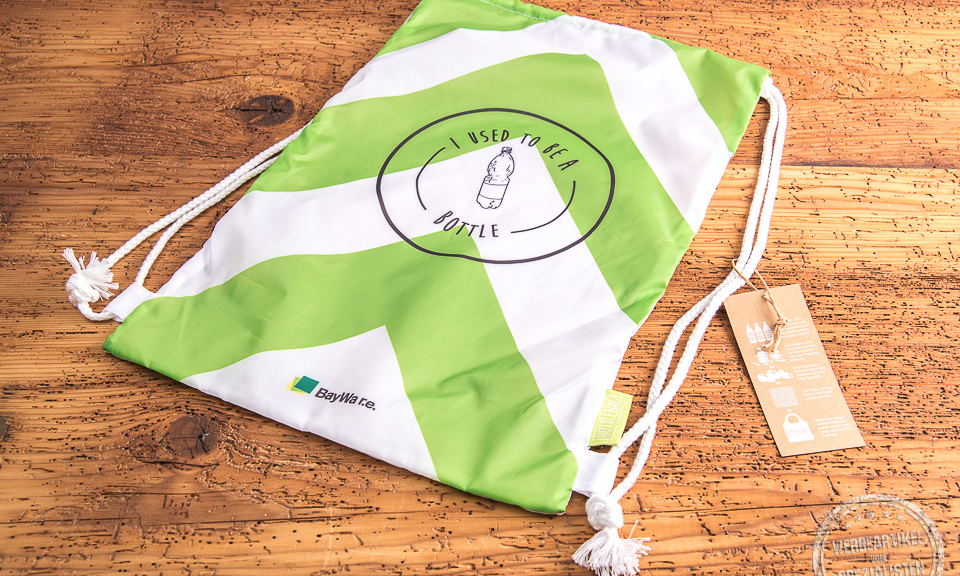 nachhaltiger Matchrucksack mit Logo