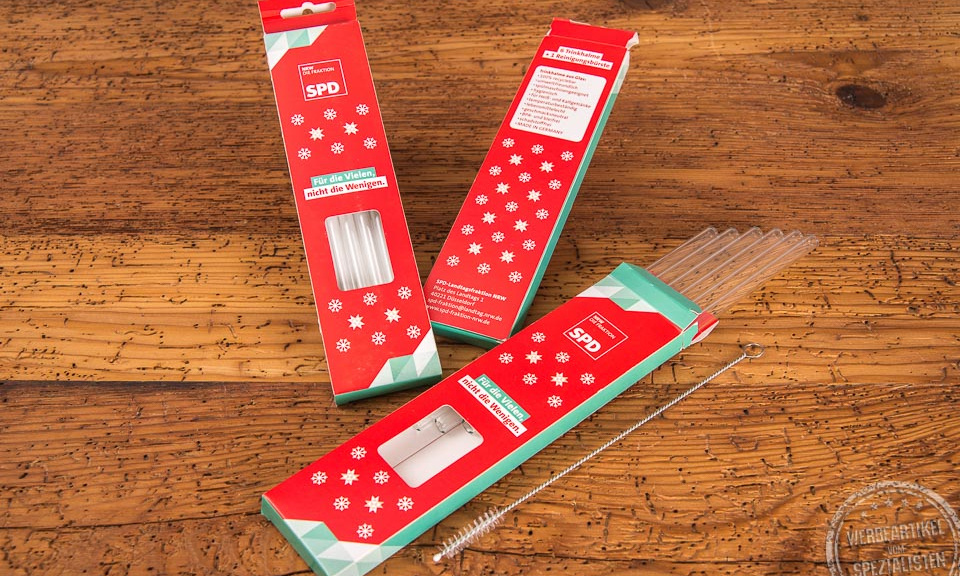 Mehrweg Trinkalme mit Logo