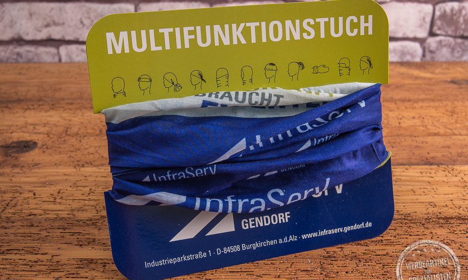 Multifunktionstuch bedruckt