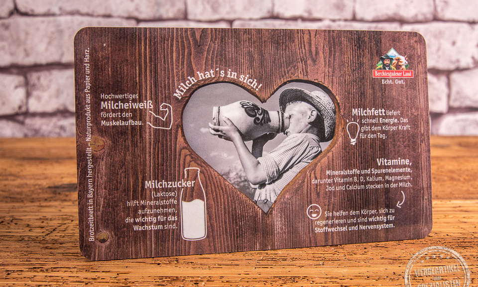 Brotzeitbrettl Berchtesgadener Milch