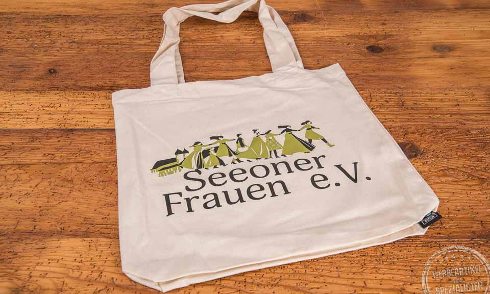 Baumwolltasche bedruckt mit Logo Seeoner Frauen