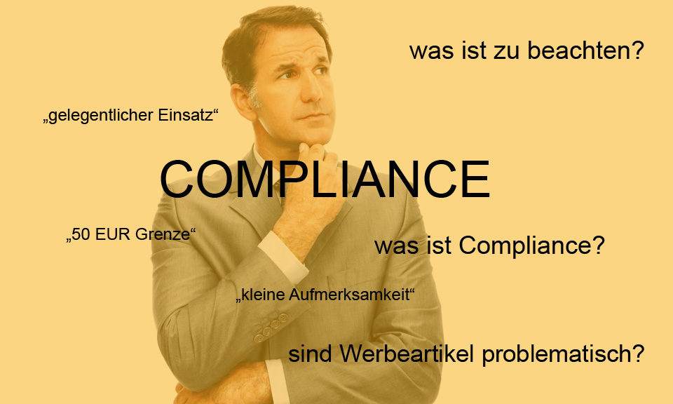 compliance und werbeartikel