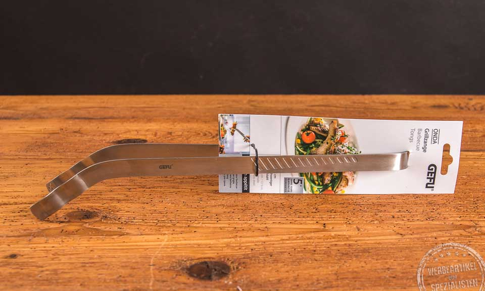 GEFU Grillzange ONDA mit Werbedruck