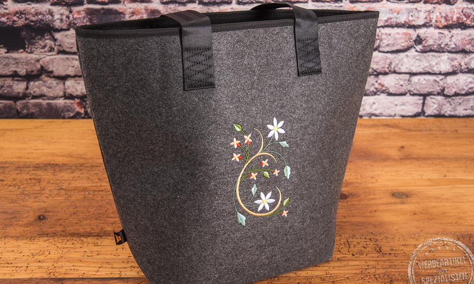 halfar filztasche bestickt